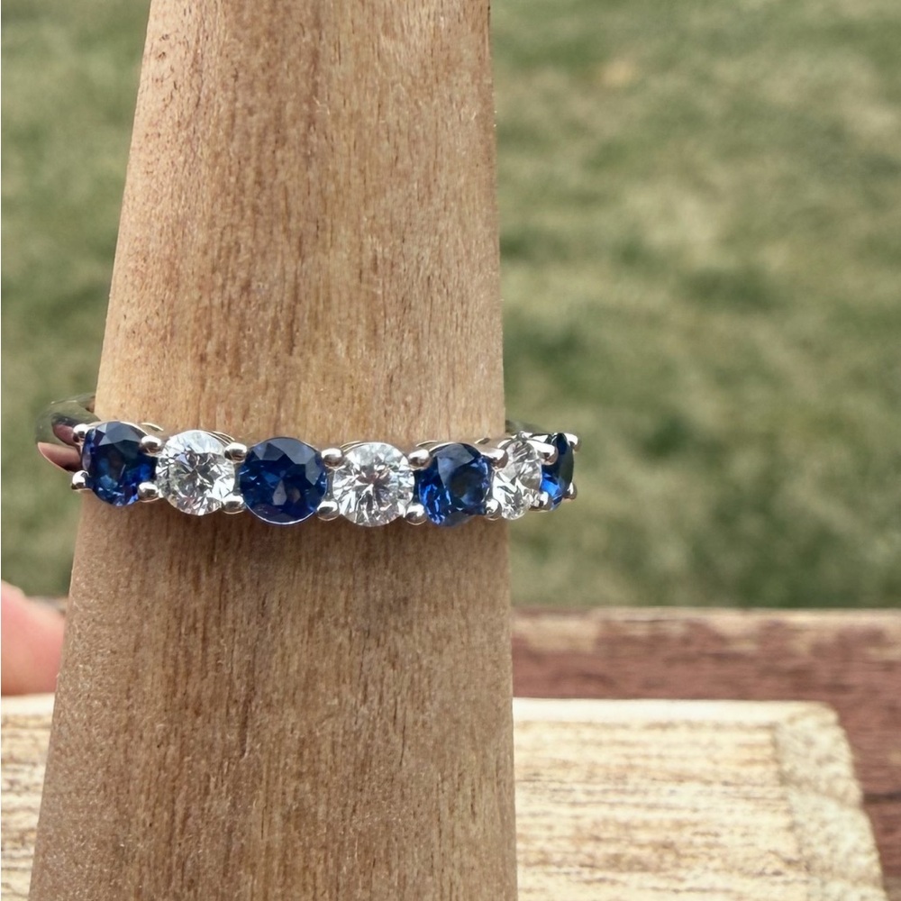 Tiffany & Co Forever Sapphire Diamond Band